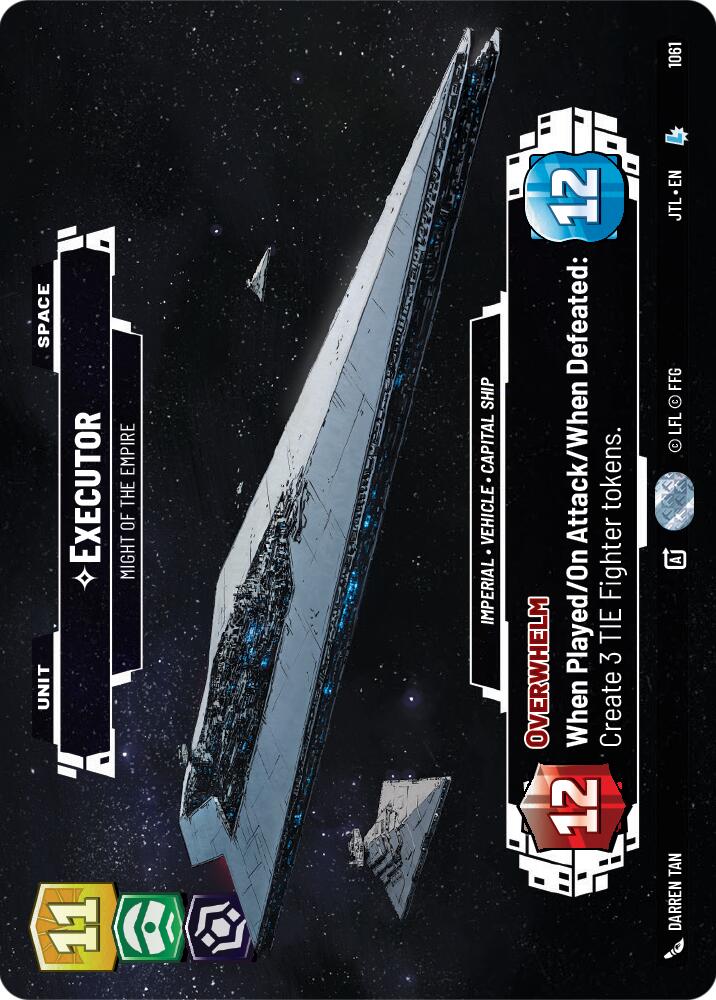 Executor - Might of the Empire (1061) (Prestige Foil) (1061) [Jump to Lightspeed] | Fandemonia Ltd