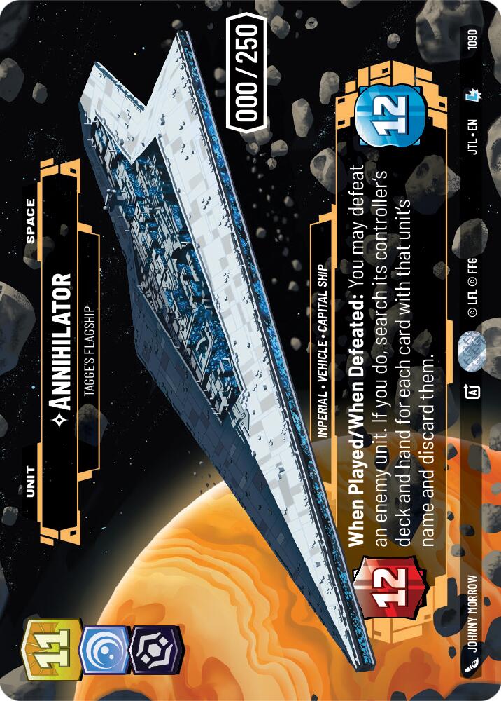 Annihilator - Tagge's Flagship (1090) (Serialized) (1090) [Jump to Lightspeed] | Fandemonia Ltd