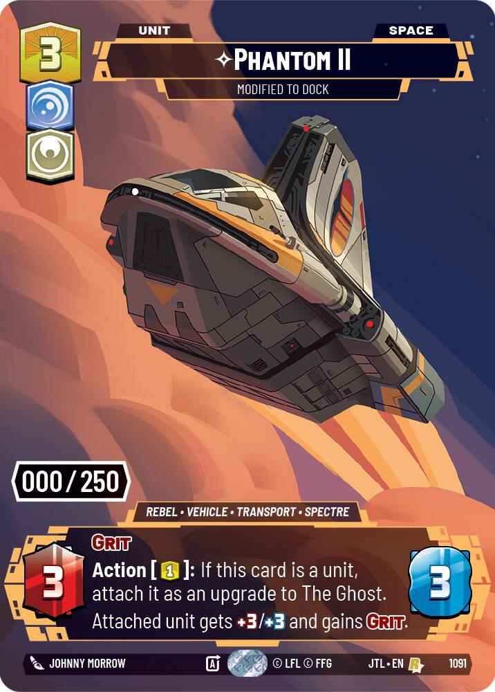 Phantom II - Modified to Dock (1091) (Serialized) (1091) [Jump to Lightspeed] | Fandemonia Ltd