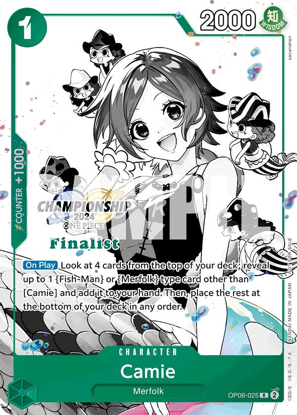 Camie (Championship 2024 Card Set Vol. 2) [Finalist] [One Piece Promotion Cards] | Fandemonia Ltd