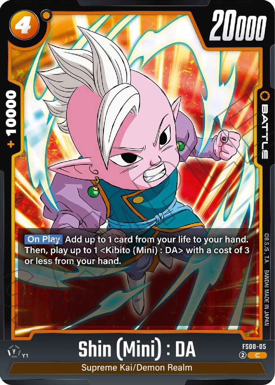 Shin (Mini) : DA [Starter Deck: Vegeta (Mini) Super Saiyan 3] | Fandemonia Ltd
