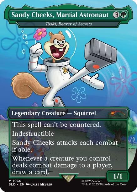 Sandy Cheeks, Martial Astronaut - Toski, Bearer of Secrets [Secret Lair Drop Series] | Fandemonia Ltd