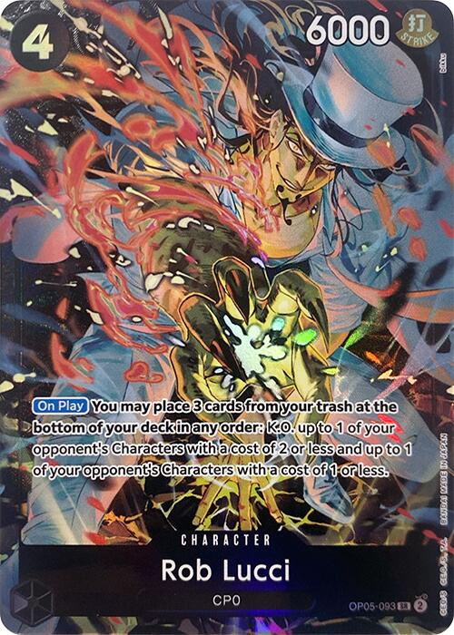 Rob Lucci (Illustration Box EX) [One Piece Promotion Cards] | Fandemonia Ltd