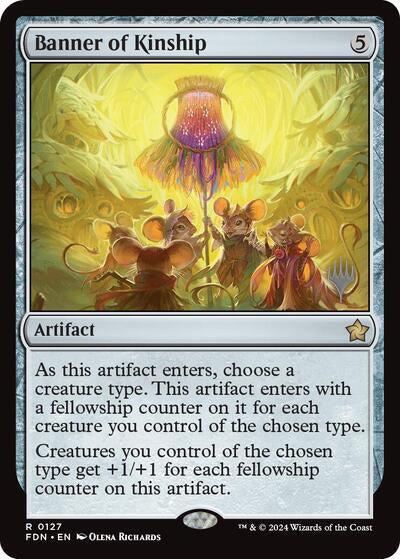 Banner of Kinship (Promo Pack) [Foundations Promos] | Fandemonia Ltd