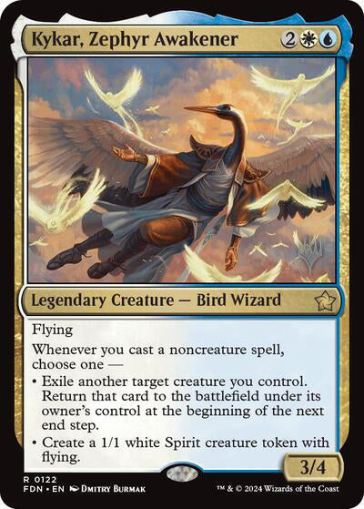 Kykar, Zephyr Awakener (Promo Pack) [Foundations Promos] | Fandemonia Ltd