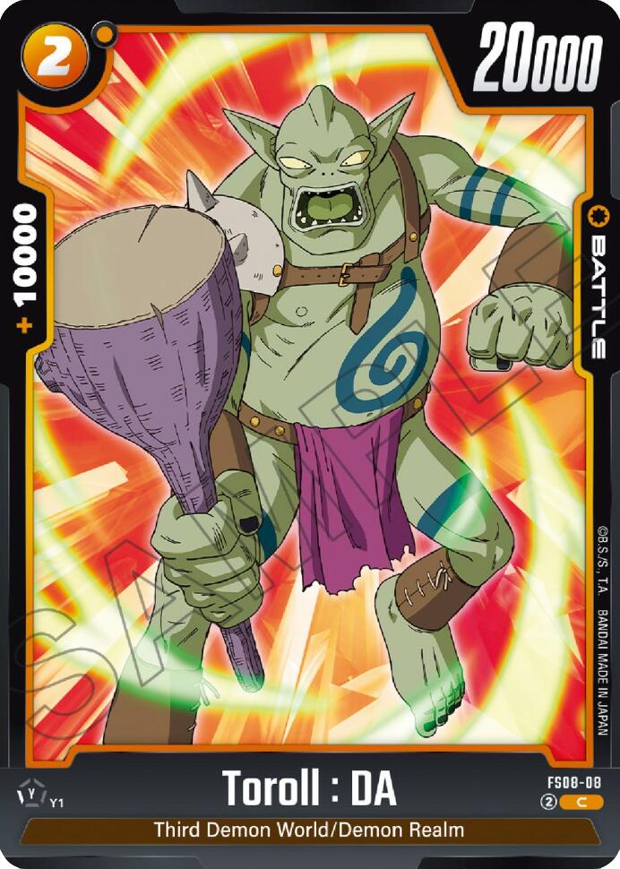 Toroll : DA [Starter Deck: Vegeta (Mini) Super Saiyan 3] | Fandemonia Ltd