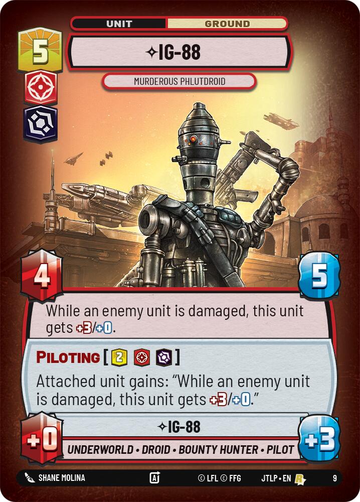 IG-88 - Murderous Phlutdroid (9) [Jump to Lightspeed: Weekly Play] | Fandemonia Ltd