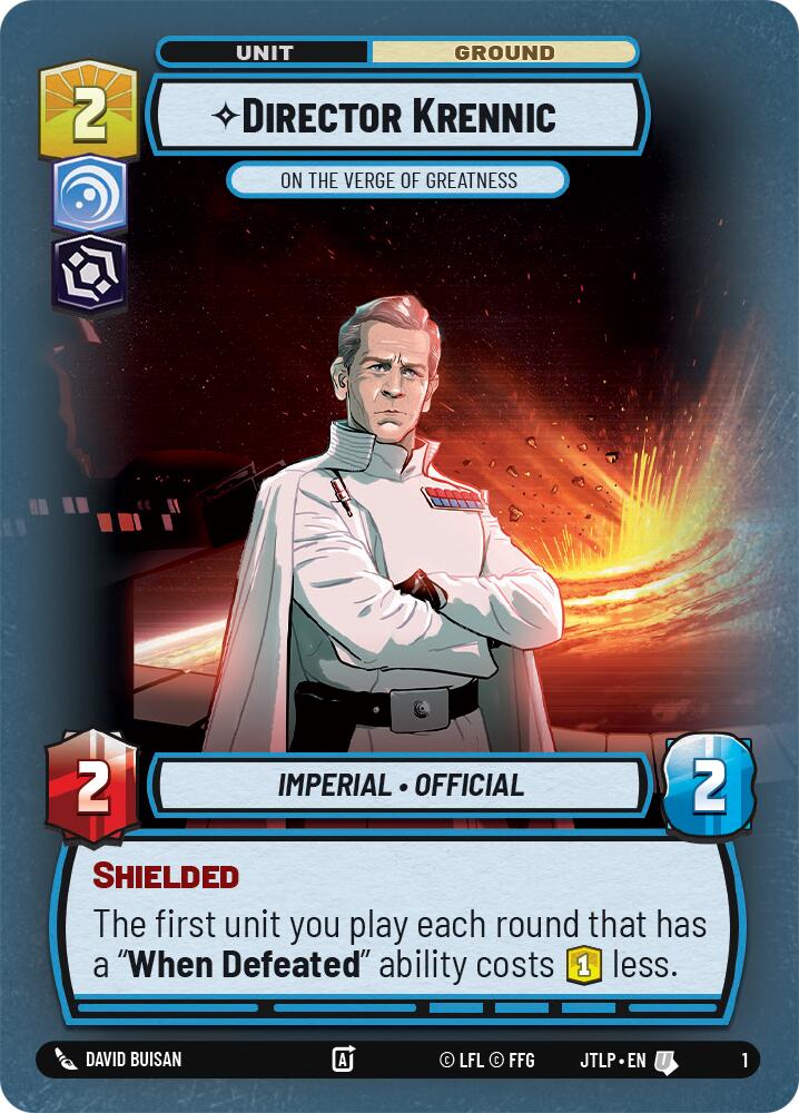 Director Krennic - On the Verge of Greatness (1) [Jump to Lightspeed: Weekly Play] | Fandemonia Ltd