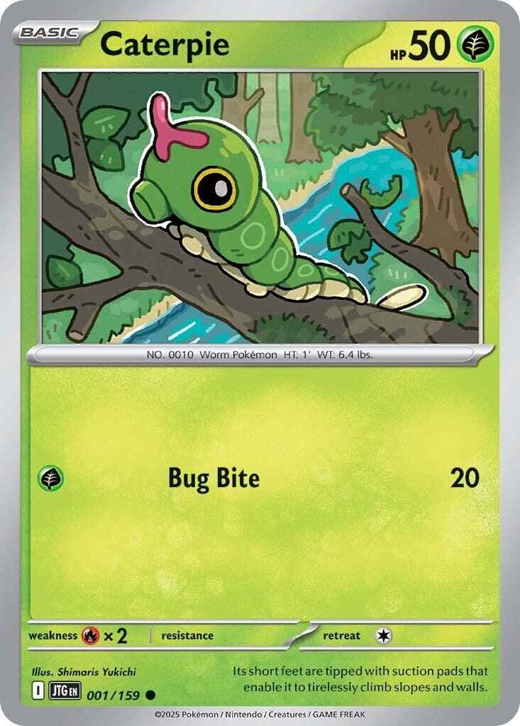 Caterpie (001/159) [Scarlet & Violet: Journey Together] | Fandemonia Ltd