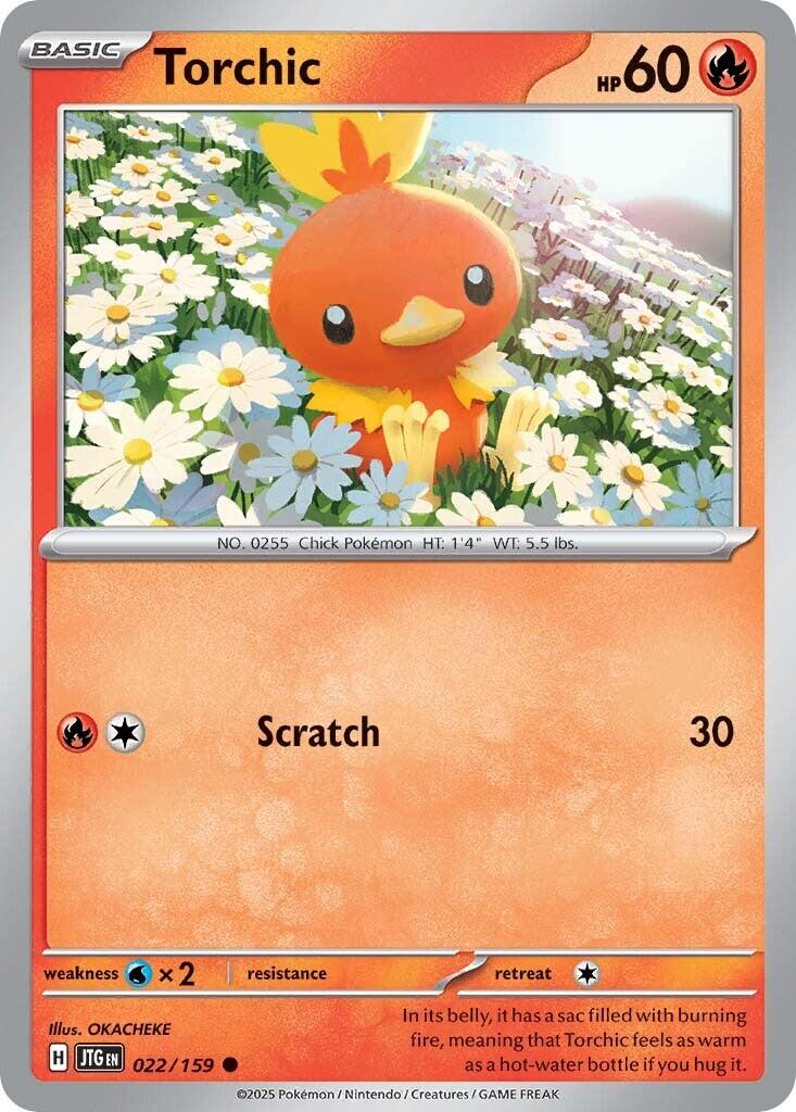 Torchic (022/159) [Scarlet & Violet: Journey Together] | Fandemonia Ltd
