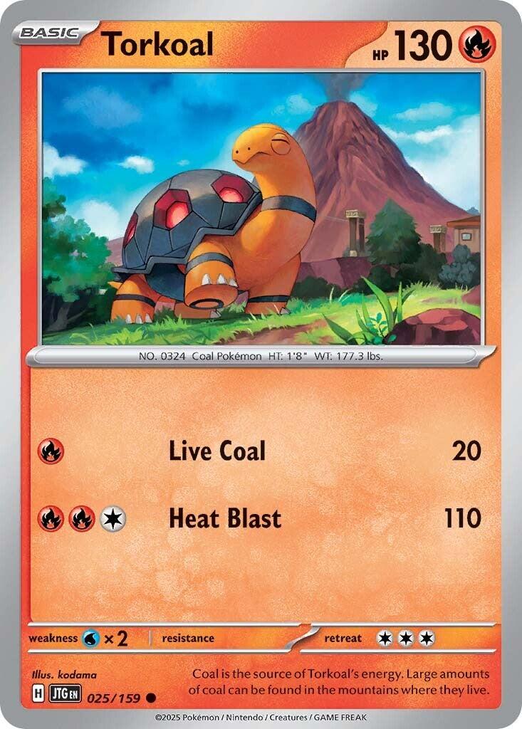 Torkoal (025/159) [Scarlet & Violet: Journey Together] | Fandemonia Ltd
