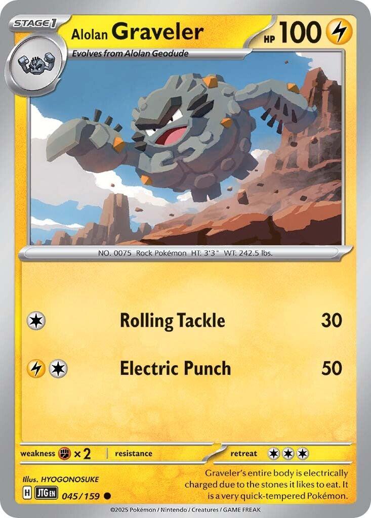 Alolan Graveler (045/159) [Scarlet & Violet: Journey Together] | Fandemonia Ltd