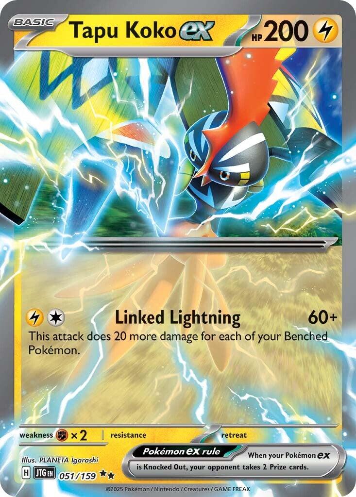 Tapu Koko ex (051/159) [Scarlet & Violet: Journey Together] | Fandemonia Ltd