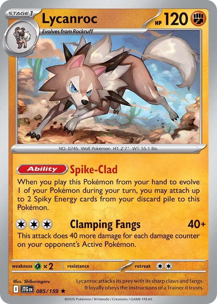 Lycanroc (085/159) [Scarlet & Violet: Journey Together] | Fandemonia Ltd