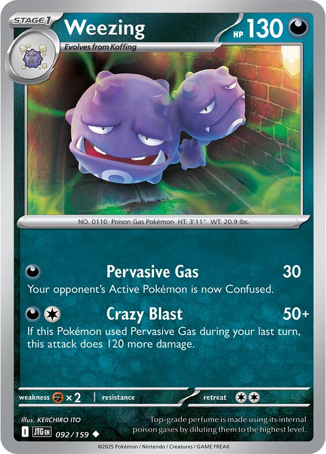 Weezing (092/159) [Scarlet & Violet: Journey Together] | Fandemonia Ltd