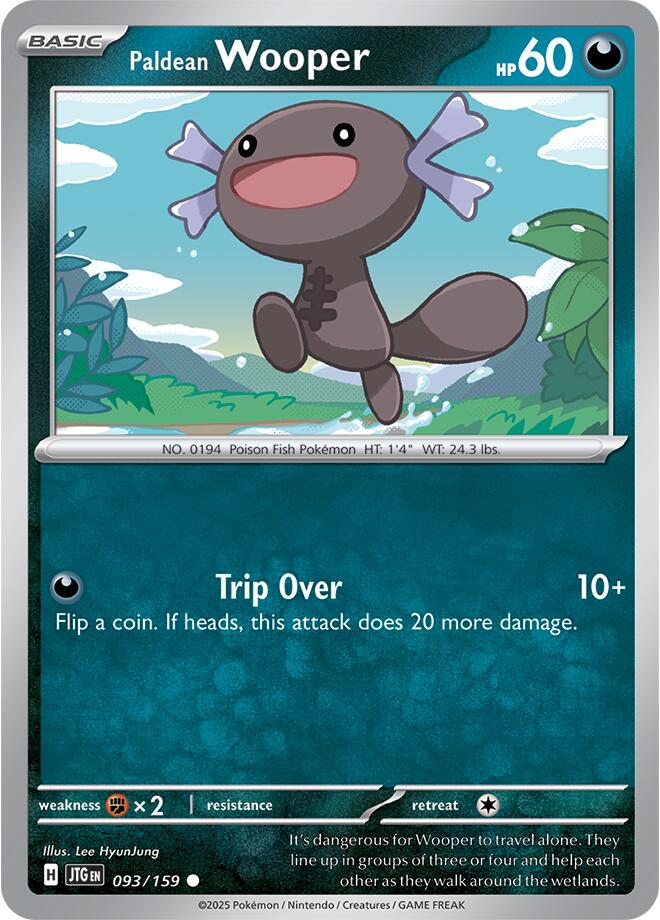 Paldean Wooper (093/159) [Scarlet & Violet: Journey Together] | Fandemonia Ltd