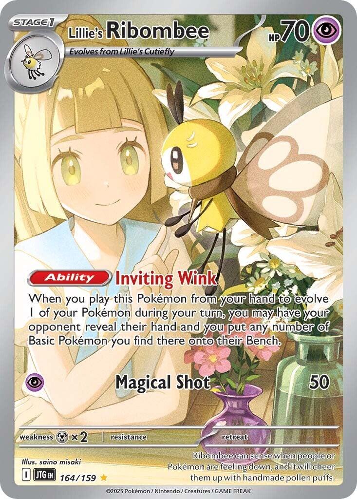 Lillie's Ribombee (164/159) [Scarlet & Violet: Journey Together] | Fandemonia Ltd