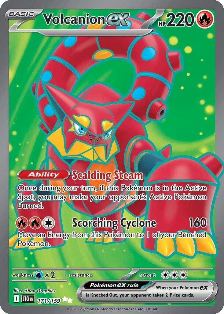Volcanion ex (171/159) [Scarlet & Violet: Journey Together] | Fandemonia Ltd