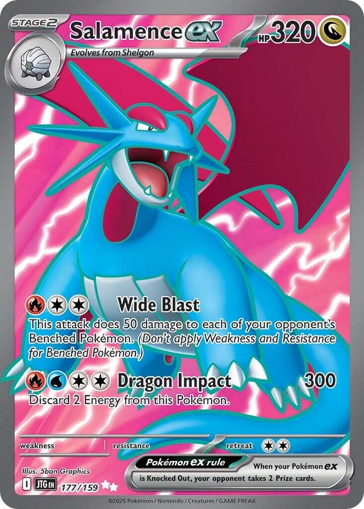 Salamence ex (177/159) [Scarlet & Violet: Journey Together] | Fandemonia Ltd