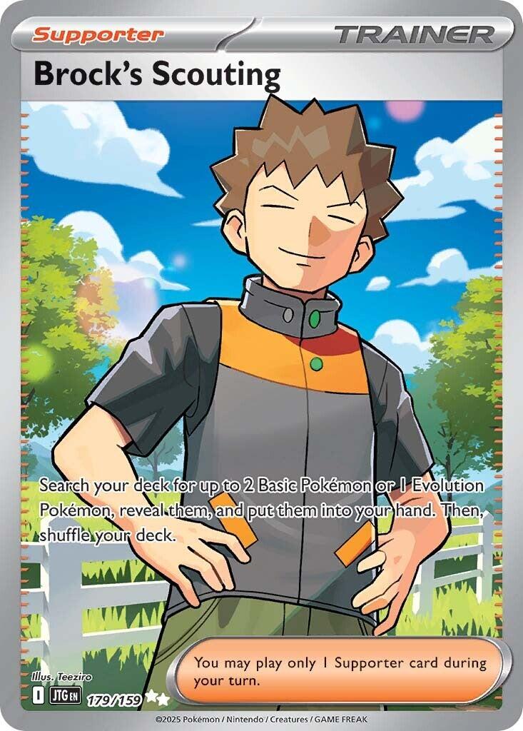 Brock's Scouting (179/159) [Scarlet & Violet: Journey Together] | Fandemonia Ltd