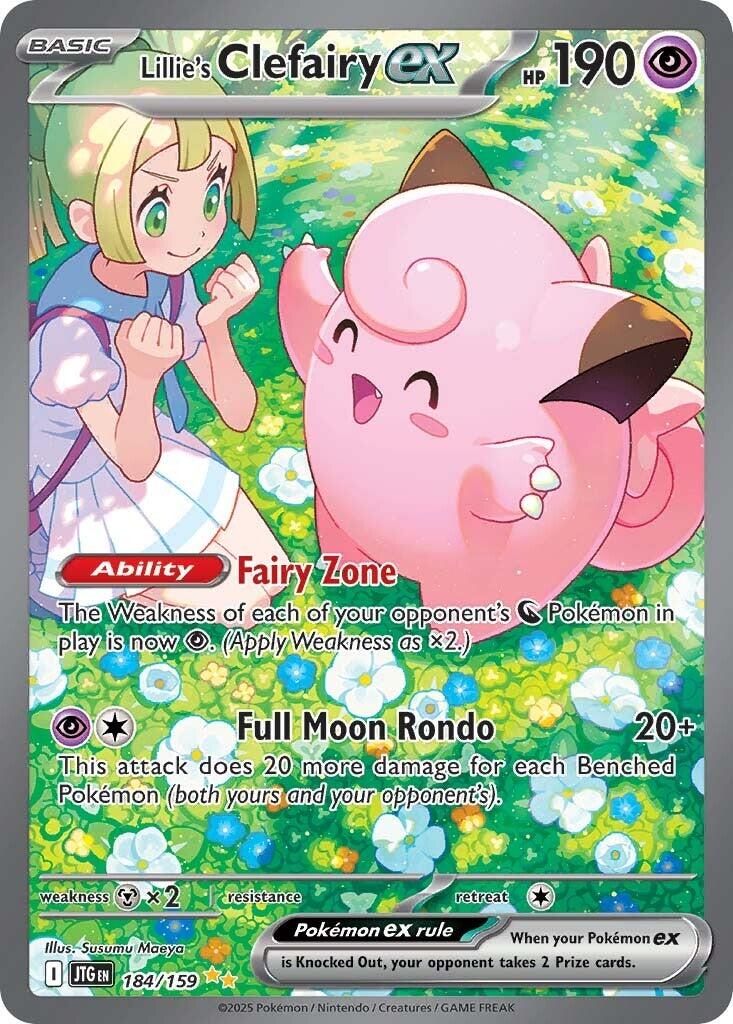 Lillie's Clefairy ex (184/159) [Scarlet & Violet: Journey Together] | Fandemonia Ltd