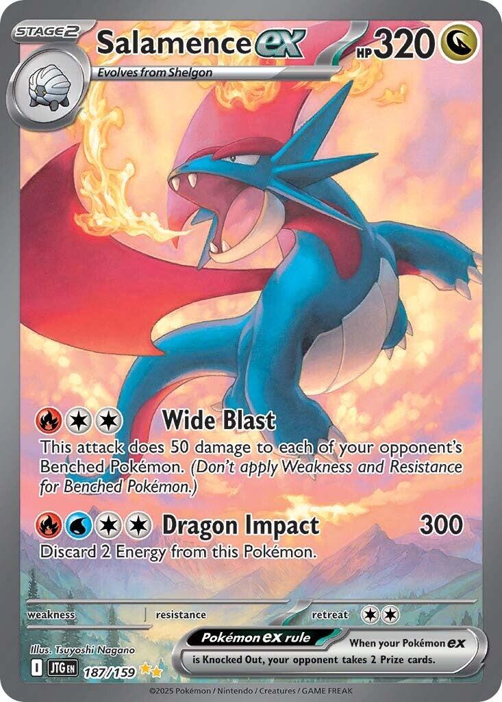 Salamence ex (187/159) [Scarlet & Violet: Journey Together] | Fandemonia Ltd