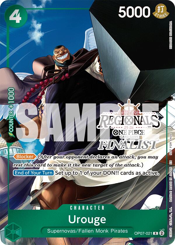 Urouge (Offline Regional Finalist Card Set 2025 Vol.1) [One Piece Promotion Cards] | Fandemonia Ltd