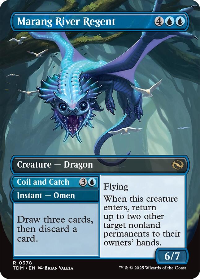 Marang River Regent (Borderless) [Tarkir: Dragonstorm] | Fandemonia Ltd