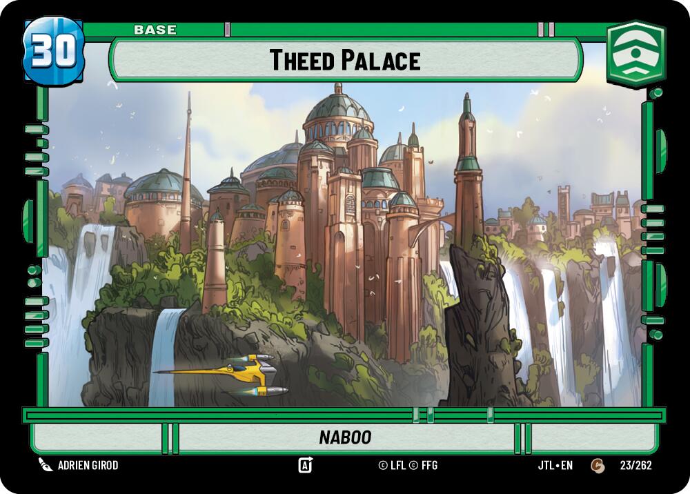 Theed Palace // TIE Fighter (023/262 // T01/T04) (023/2262 // T01/T04) [Jump to Lightspeed] | Fandemonia Ltd