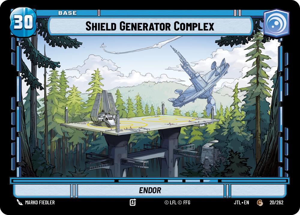 Shield Generator Complex // X-Wing (020/262 // T02/T04) (020/262 // T02/T04) [Jump to Lightspeed] | Fandemonia Ltd