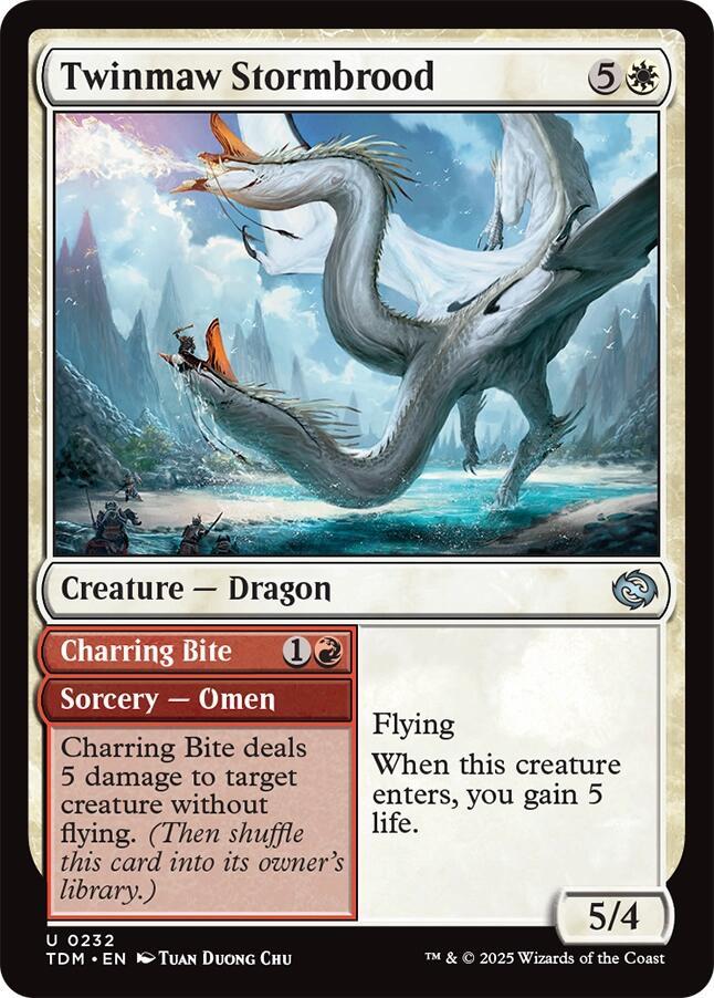 Twinmaw Stormbrood [Tarkir: Dragonstorm] | Fandemonia Ltd
