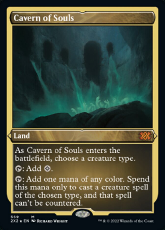 Cavern of Souls (Foil Etched) [Double Masters 2022] | Fandemonia Ltd