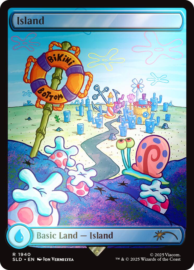 Island (1940) (Rainbow Foil) [Secret Lair Drop Series] | Fandemonia Ltd