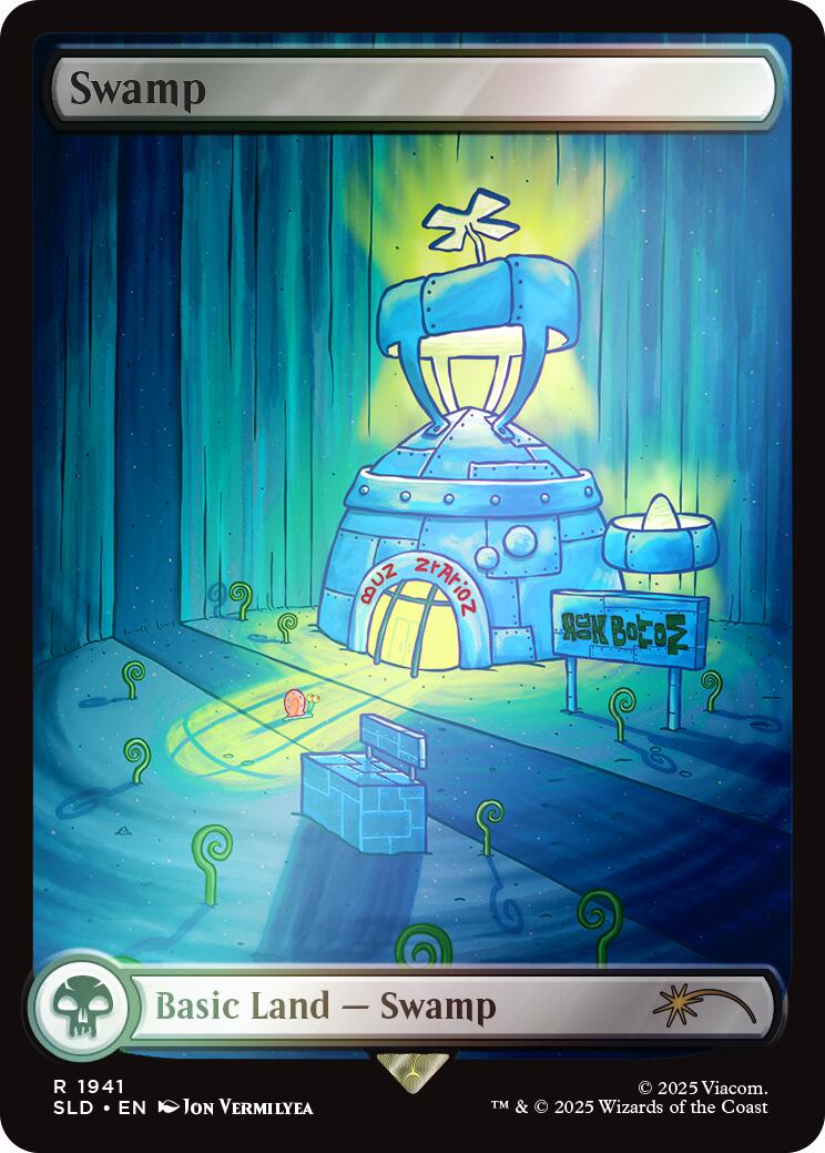 Swamp (1941) (Rainbow Foil) [Secret Lair Drop Series] | Fandemonia Ltd