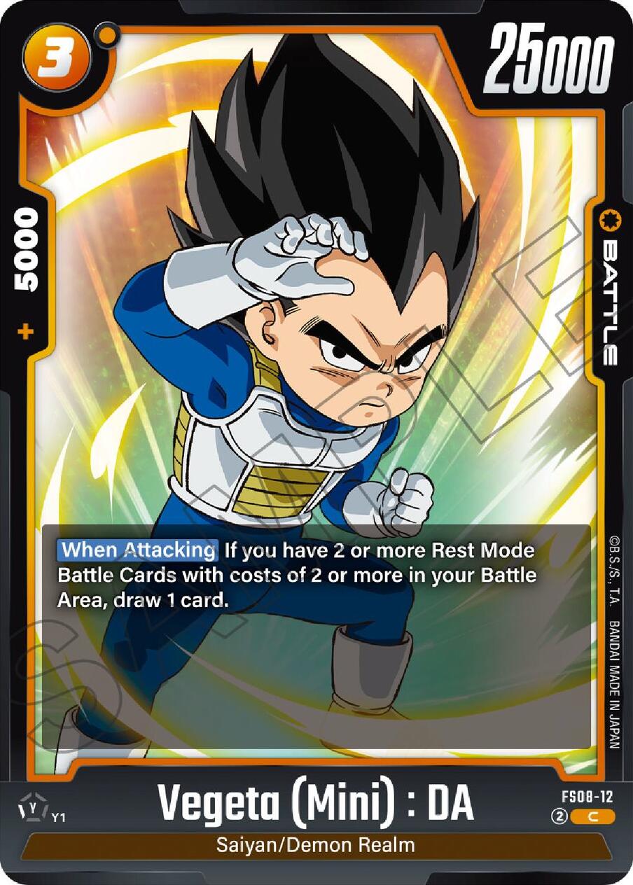 Vegeta (Mini) : DA (FS08-12) [Starter Deck: Vegeta (Mini) Super Saiyan 3] | Fandemonia Ltd