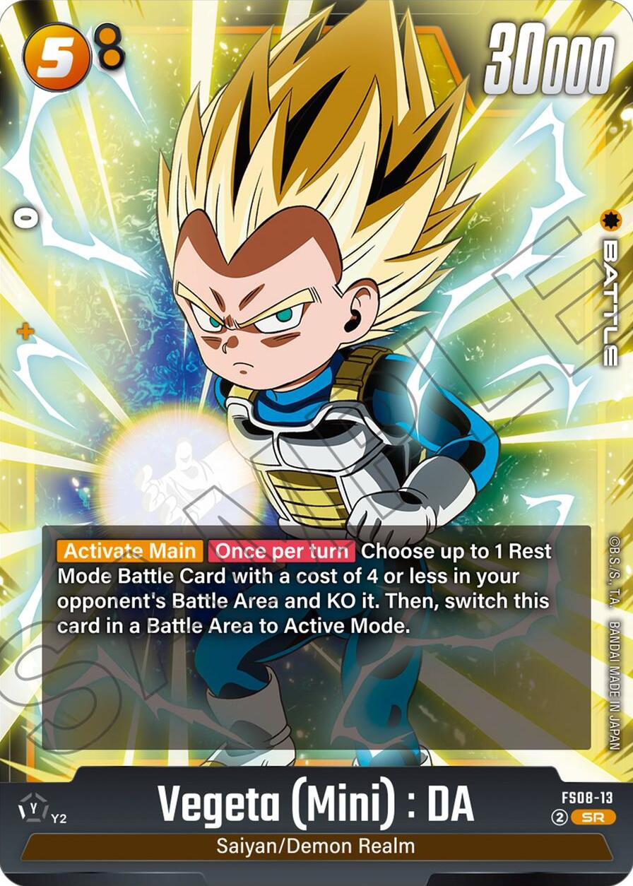 Vegeta (Mini) : DA (FS08-13) [Starter Deck: Vegeta (Mini) Super Saiyan 3] | Fandemonia Ltd