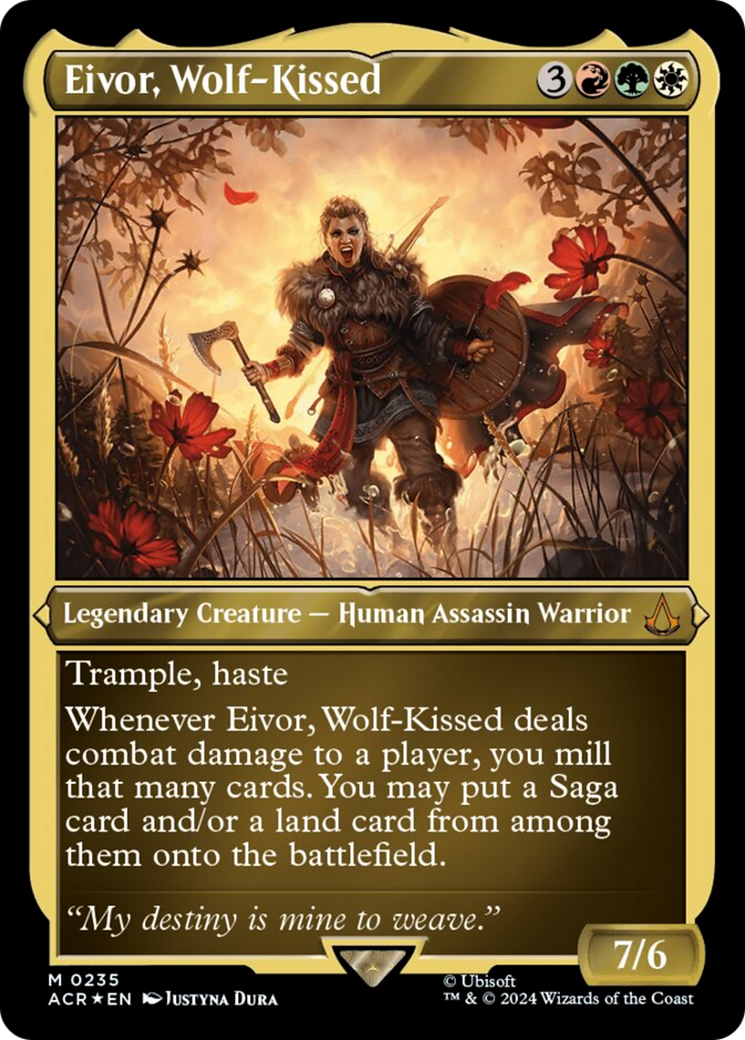 Eivor, Wolf-Kissed (Foil Etched) [Assassin's Creed] | Fandemonia Ltd