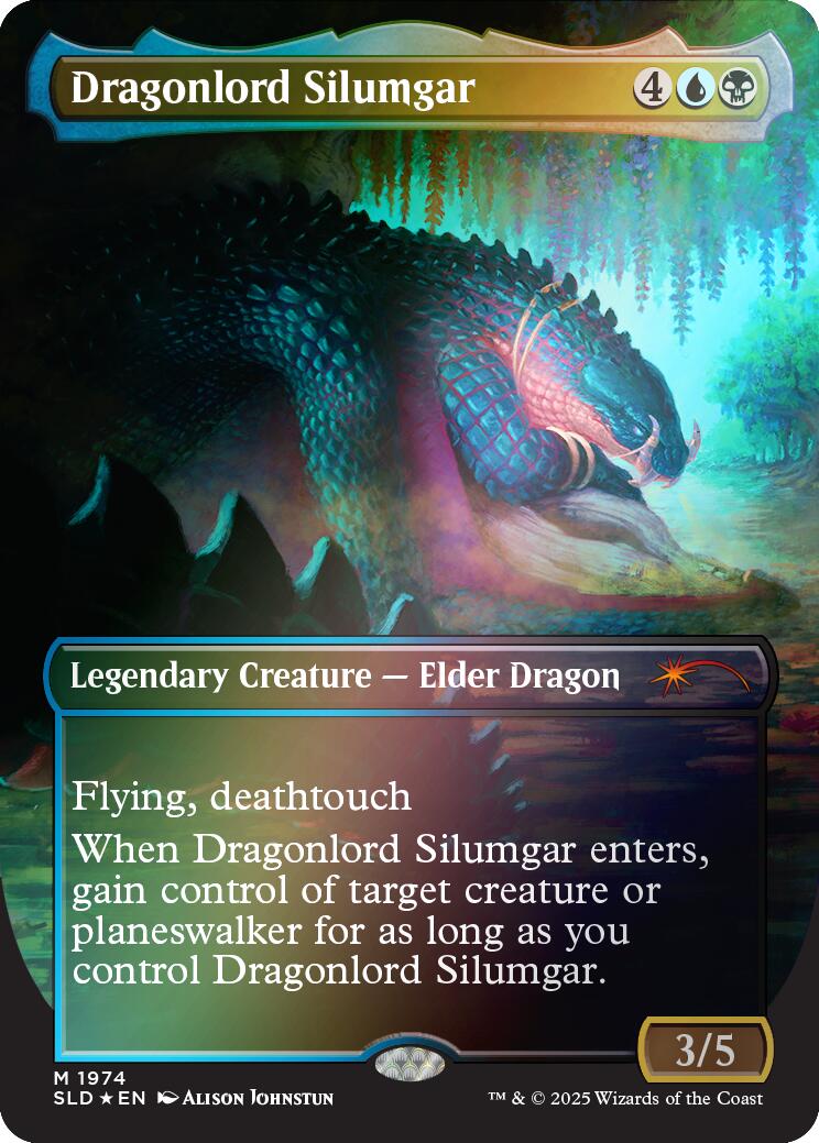 Dragonlord Silumgar (Rainbow Foil) [Secret Lair Drop Series] | Fandemonia Ltd