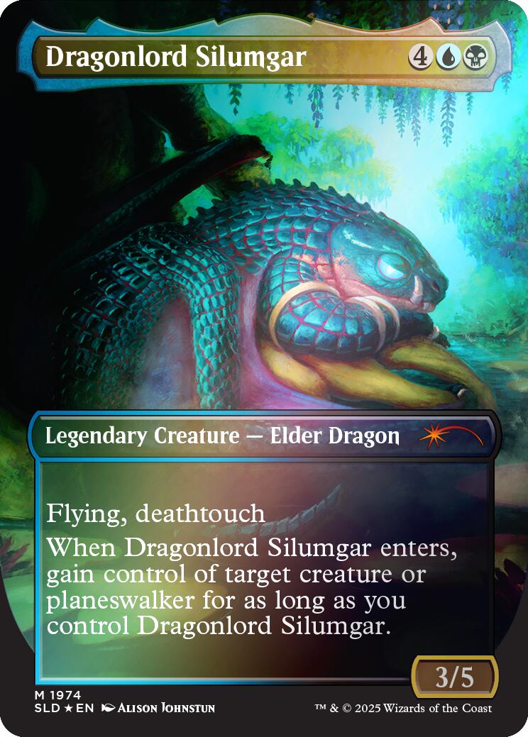 Dragonlord Silumgar (Rainbow Foil) [Secret Lair Drop Series] | Fandemonia Ltd