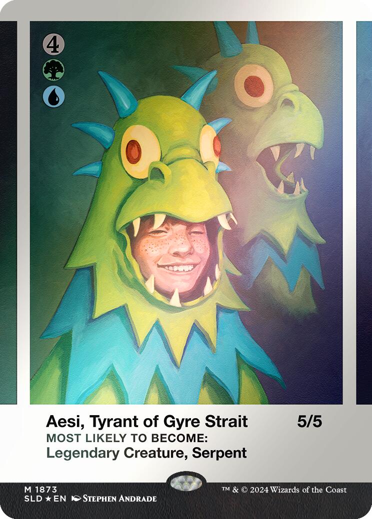 Aesi, Tyrant of Gyre Strait (Rainbow Foil) [Secret Lair Drop Series] | Fandemonia Ltd