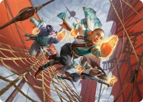 Aligned Heart Art Card (52/54) [Tarkir: Dragonstorm Art Series] | Fandemonia Ltd