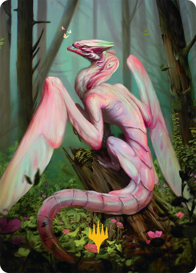 Bloomvine Regent Art Card (46/54) (Gold-Stamped) [Tarkir: Dragonstorm Art Series] | Fandemonia Ltd