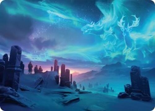 Auroral Procession Art Card (20/54) [Tarkir: Dragonstorm Art Series] | Fandemonia Ltd