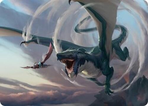 Whirlwing Stormbrood Art Card (27/54) [Tarkir: Dragonstorm Art Series] | Fandemonia Ltd