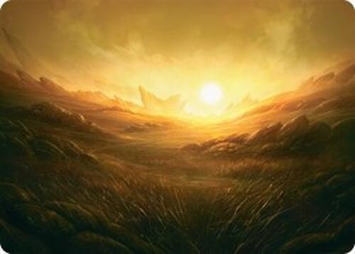 Plains Art Card (31/54) [Tarkir: Dragonstorm Art Series] | Fandemonia Ltd