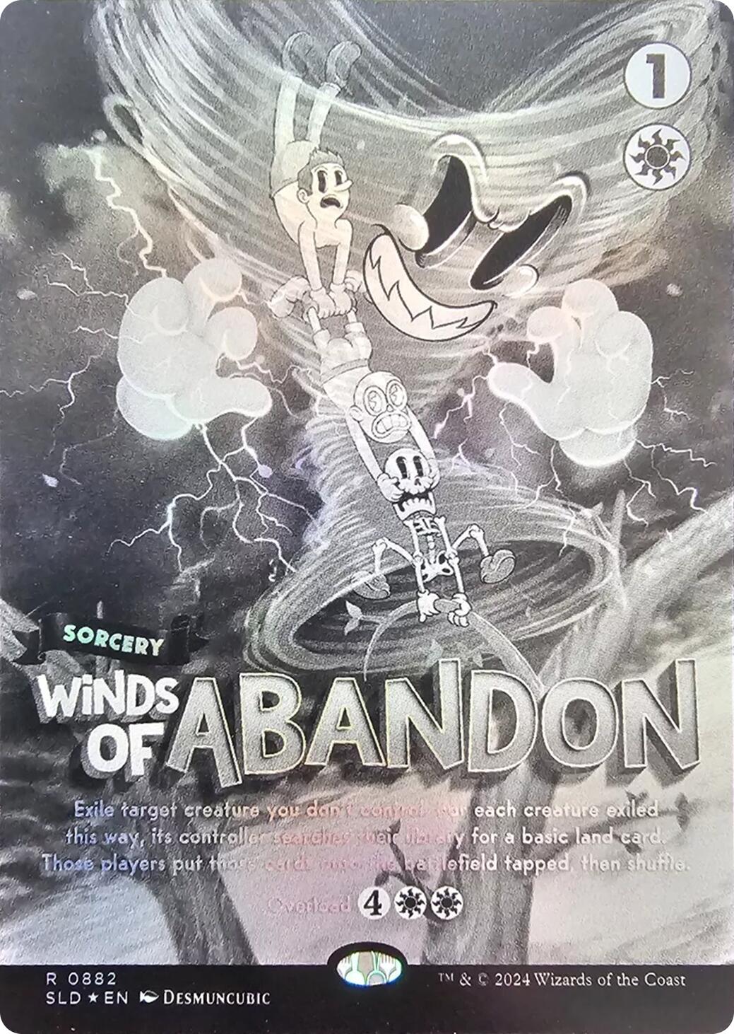 Winds of Abandon (Black & White Foil) [Secret Lair Drop Series] | Fandemonia Ltd