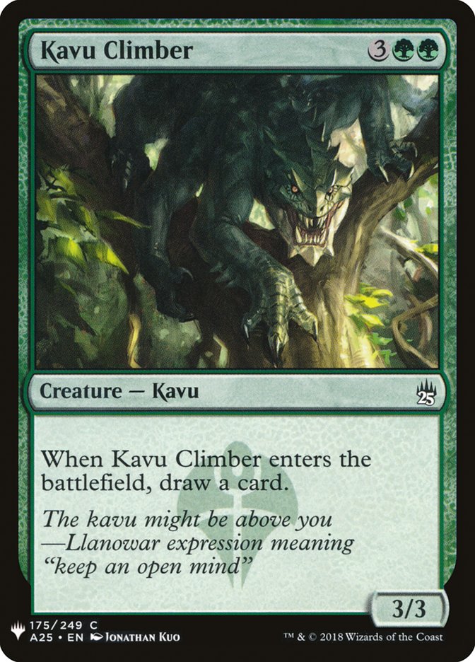 Kavu Climber [Mystery Booster] | Fandemonia Ltd