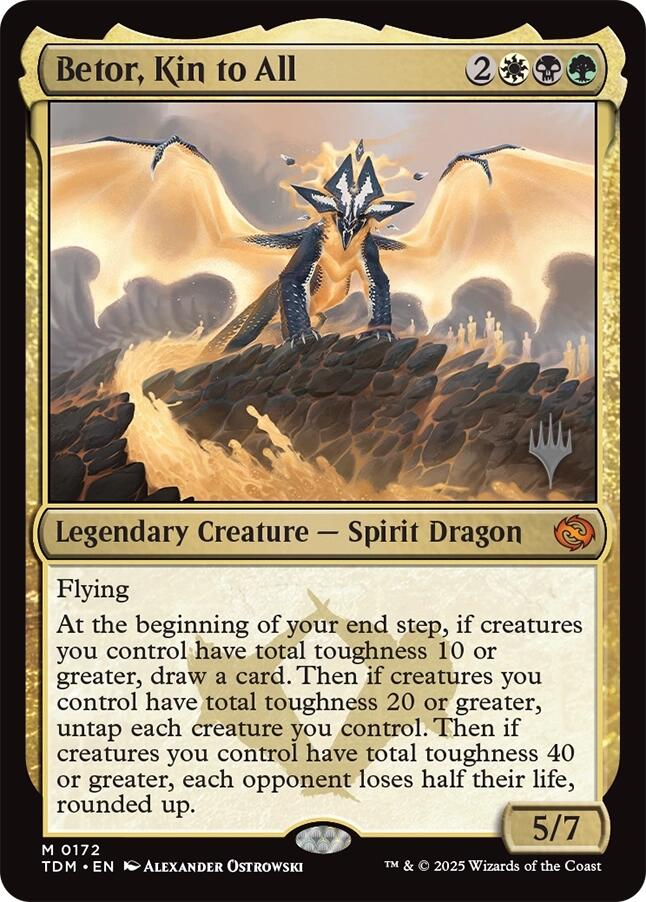 Betor, Kin to All [Tarkir: Dragonstorm Promos] | Fandemonia Ltd