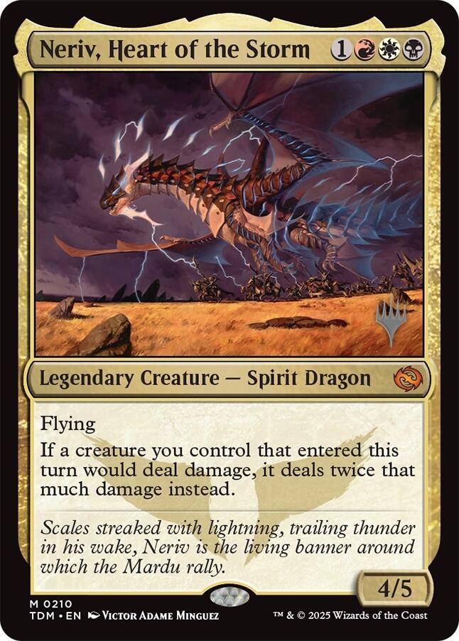 Neriv, Heart of the Storm [Tarkir: Dragonstorm Promos] | Fandemonia Ltd