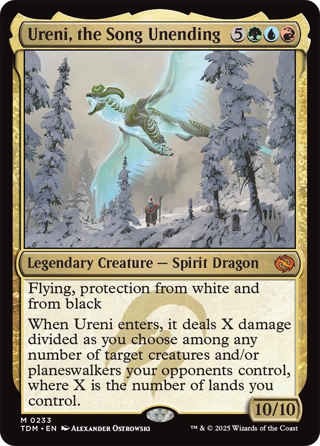 Ureni, the Song Unending [Tarkir: Dragonstorm Promos] | Fandemonia Ltd